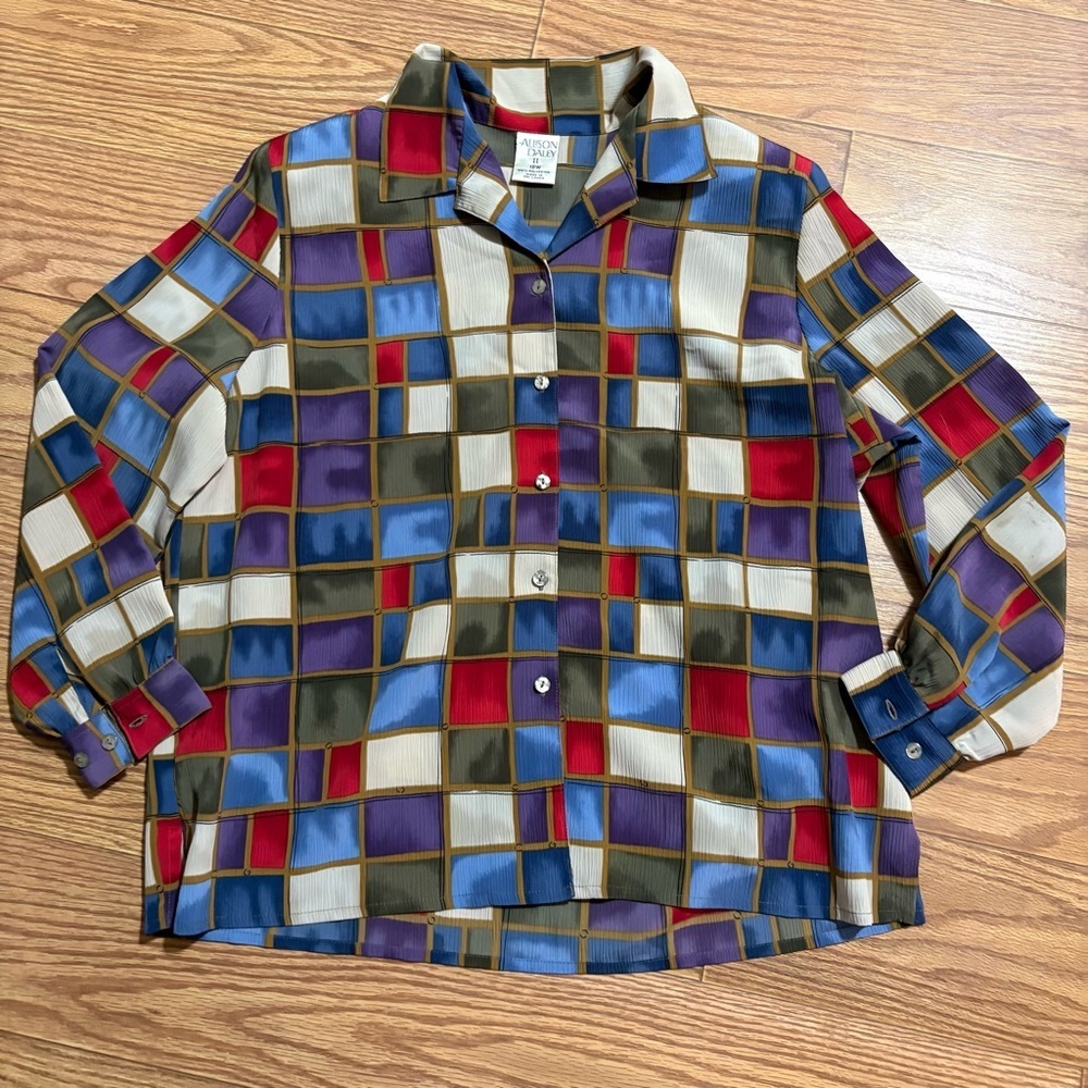 Vintage Allison Daley Blouse 18W